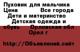 Пуховик для мальчика › Цена ­ 1 600 - Все города Дети и материнство » Детская одежда и обувь   . Орловская обл.,Орел г.